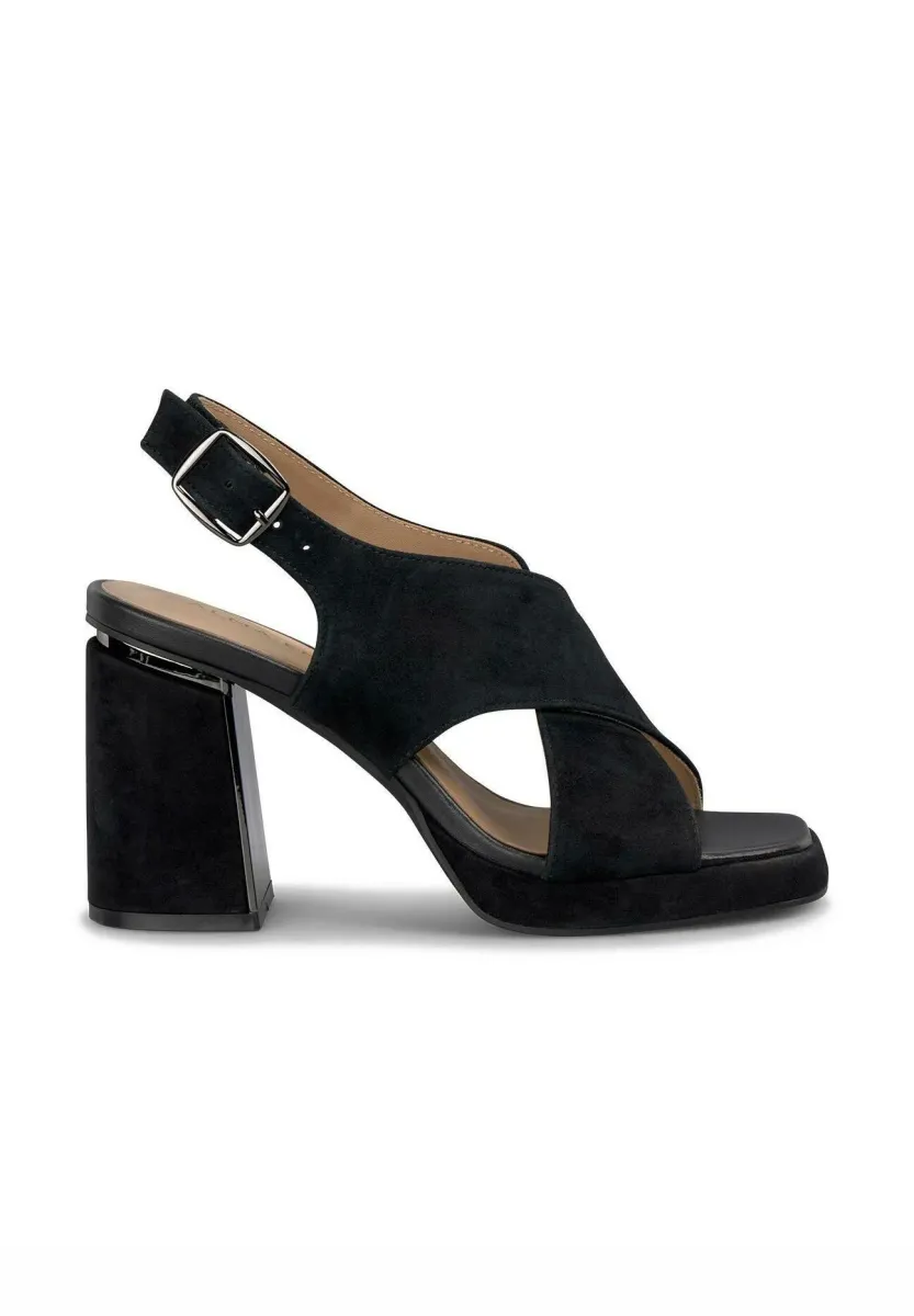 Riemensandalette - black