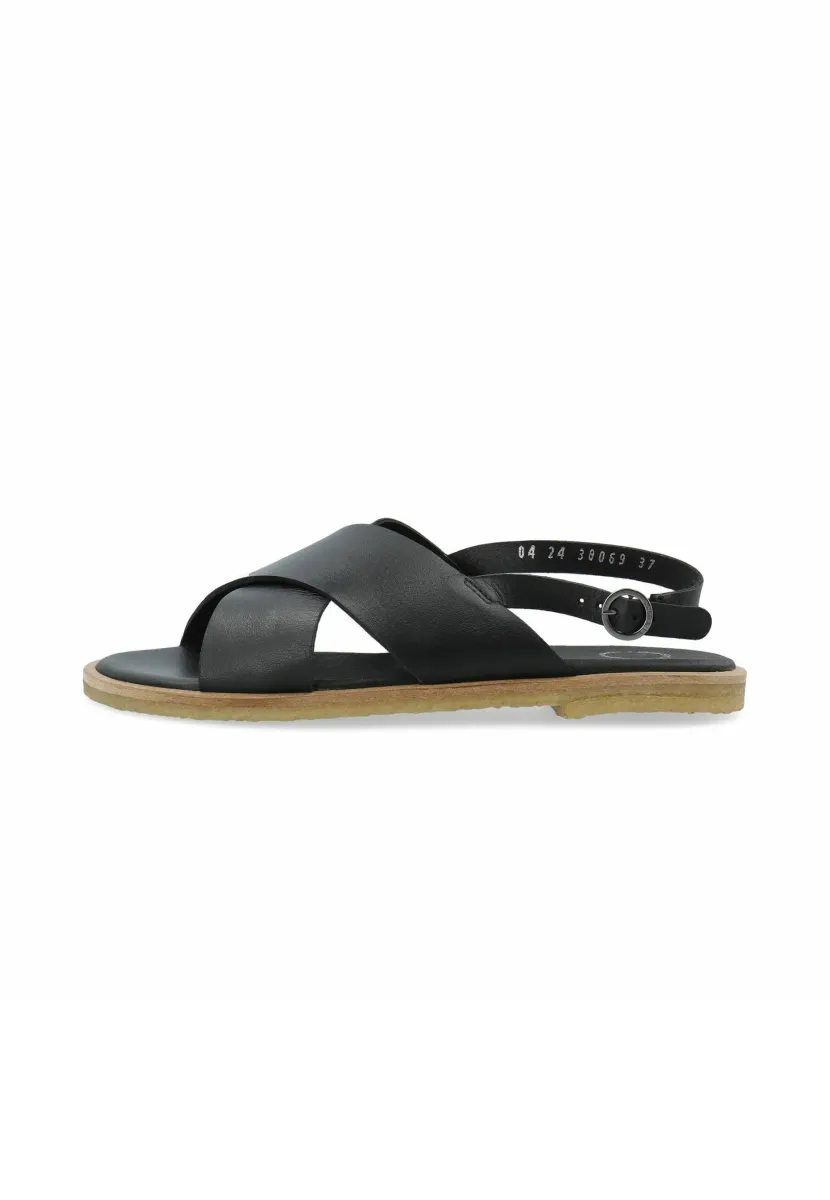 Riemensandalette - black