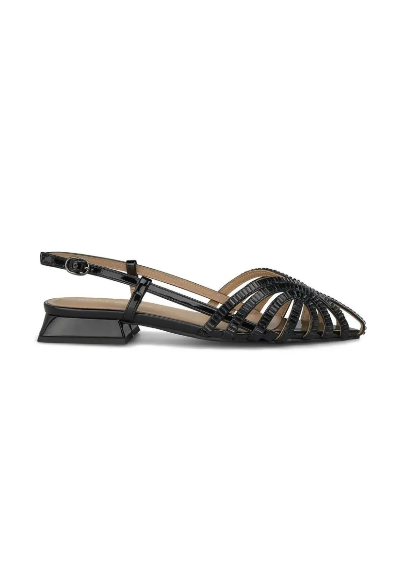 Riemensandalette - black
