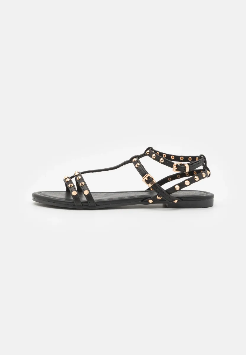 Riemensandalette - black