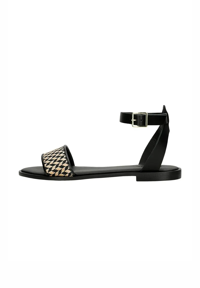 Riemensandalette - black