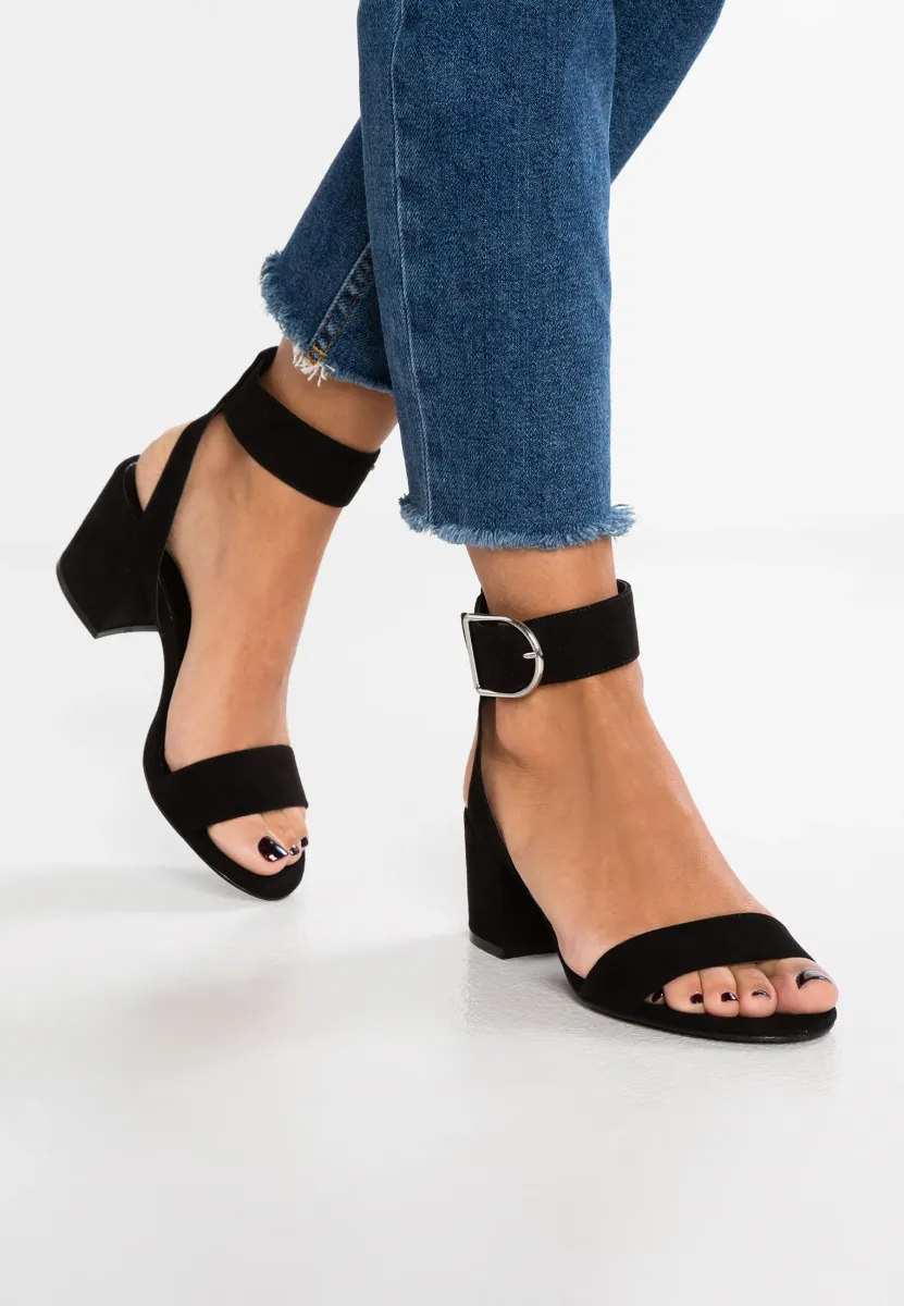 Riemensandalette - black