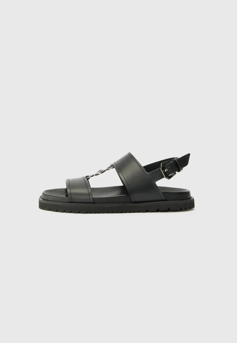 Riemensandalette - black