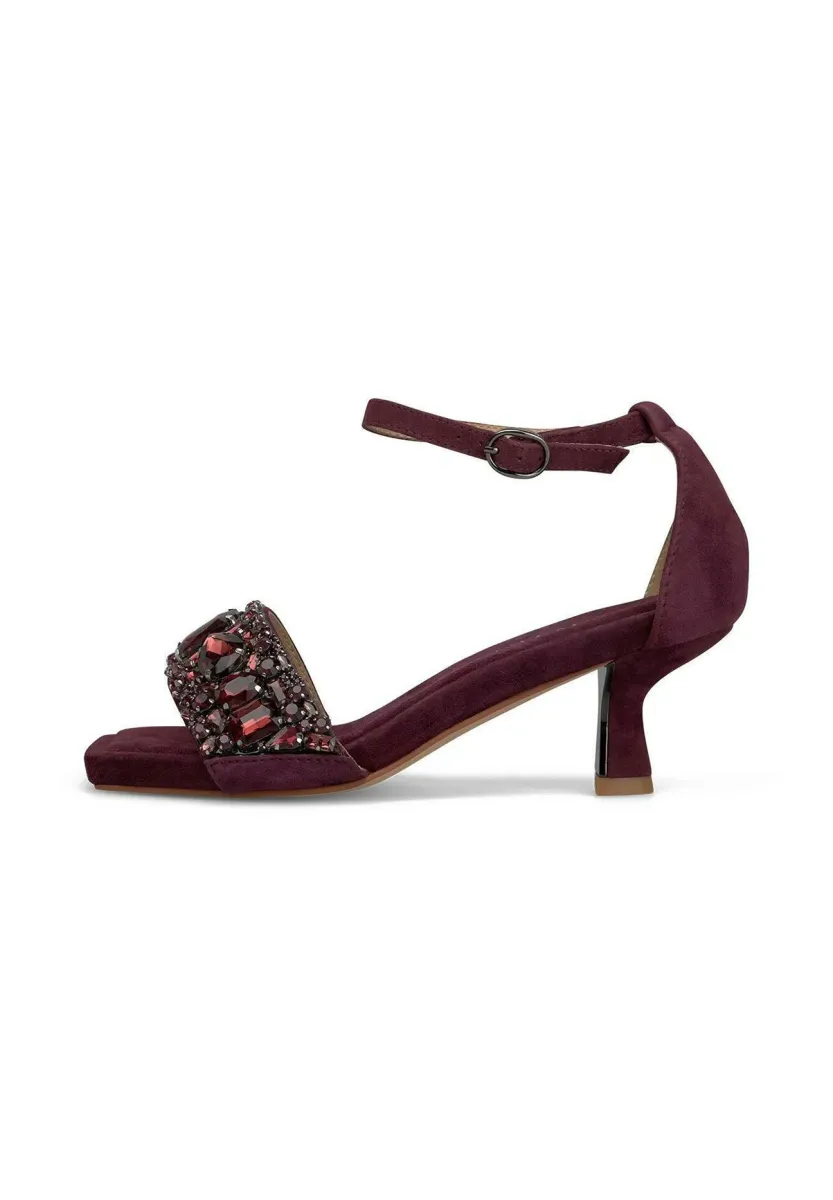Riemensandalette - Bordeaux