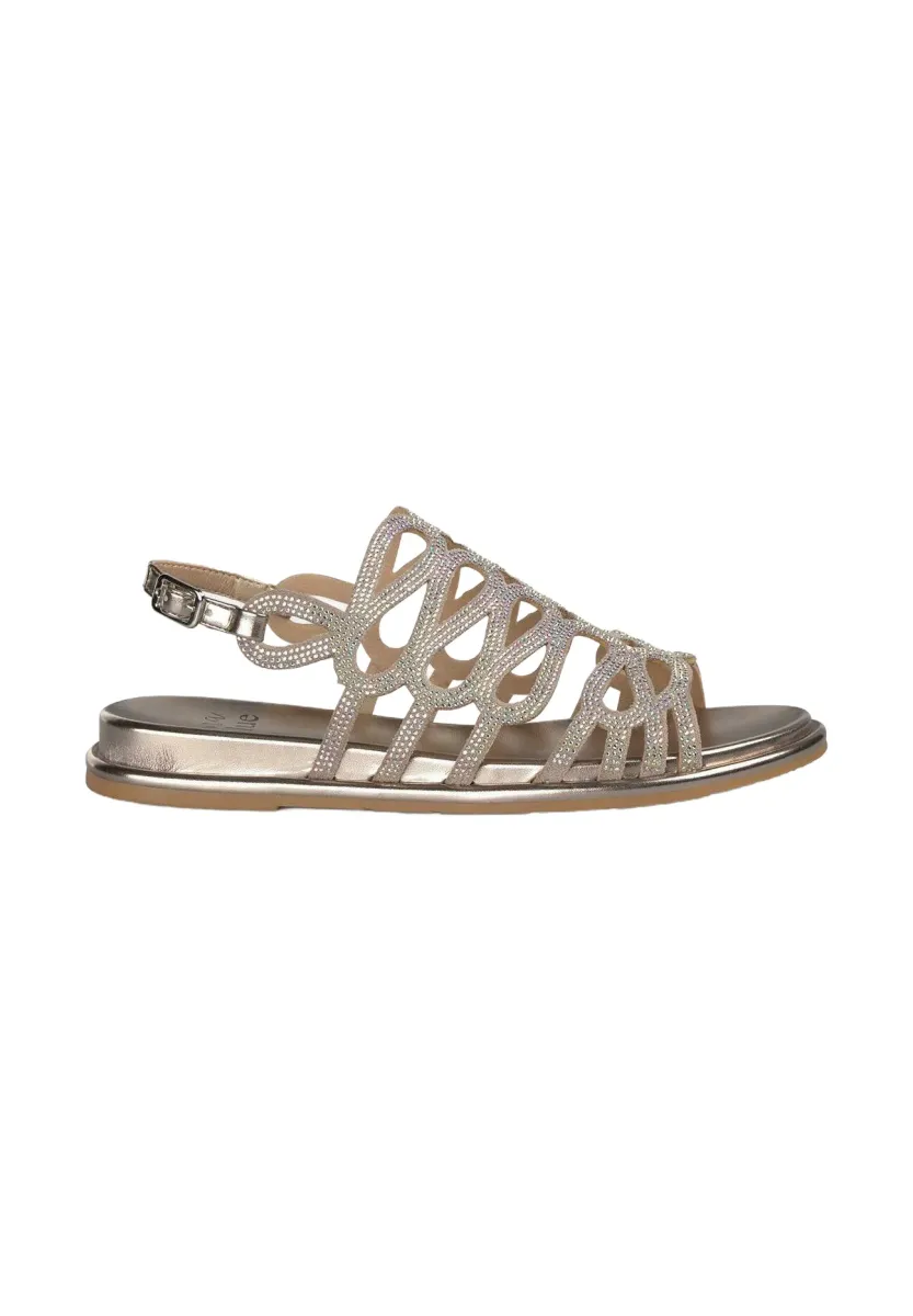 Riemensandalette - bronce