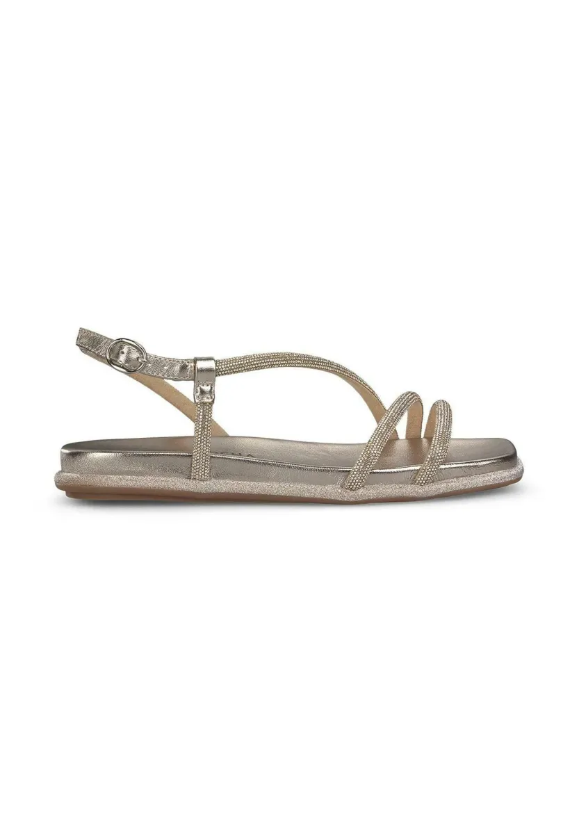 Riemensandalette - bronce