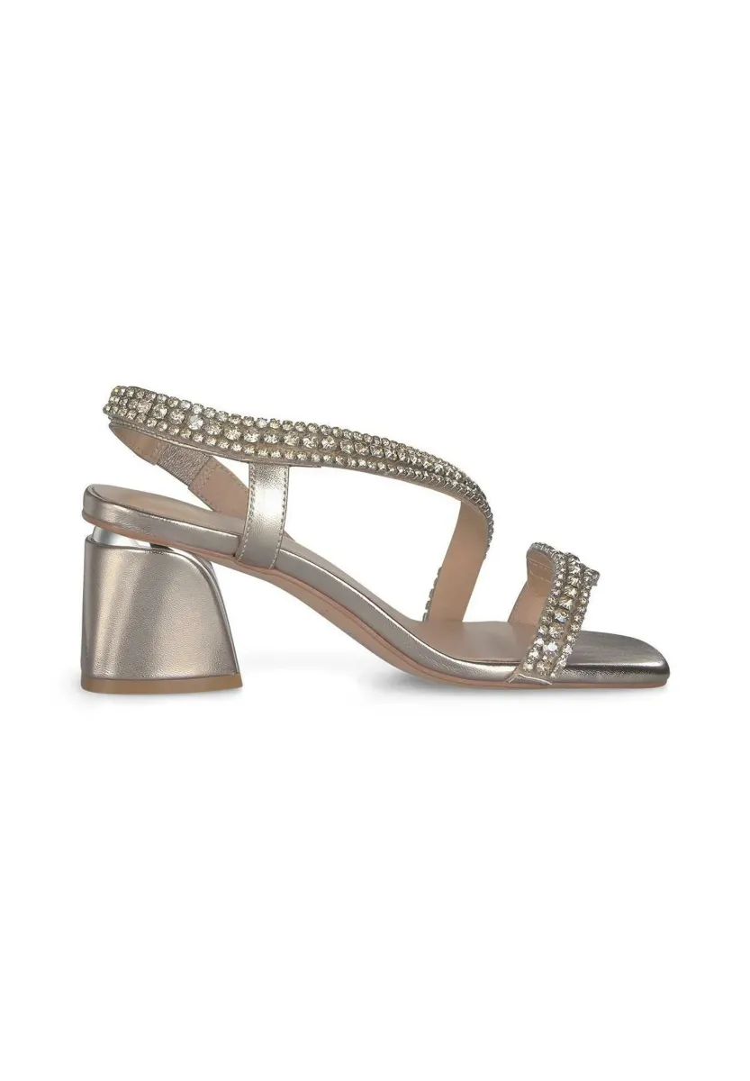 Riemensandalette - bronce