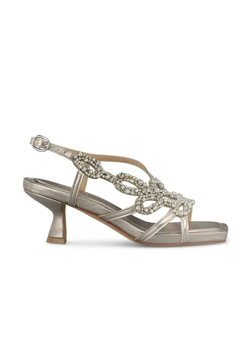 Riemensandalette - bronce