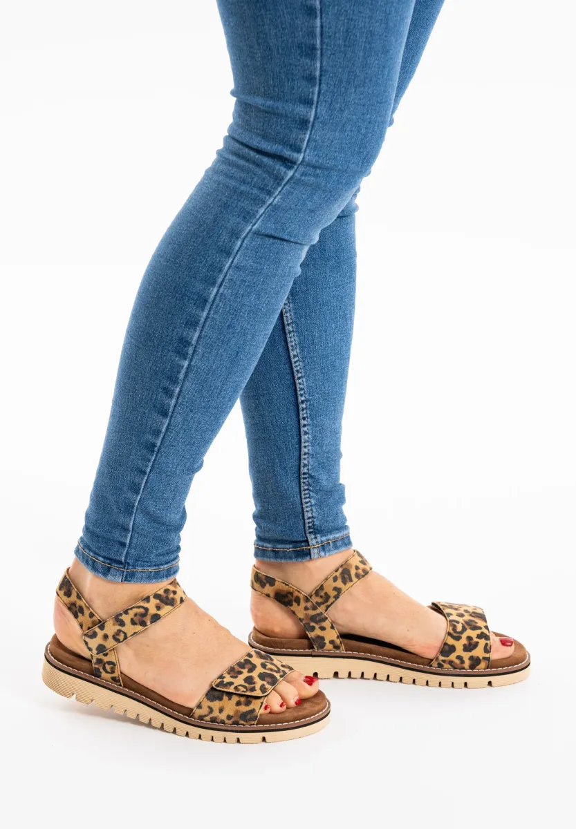 Riemensandalette - brown