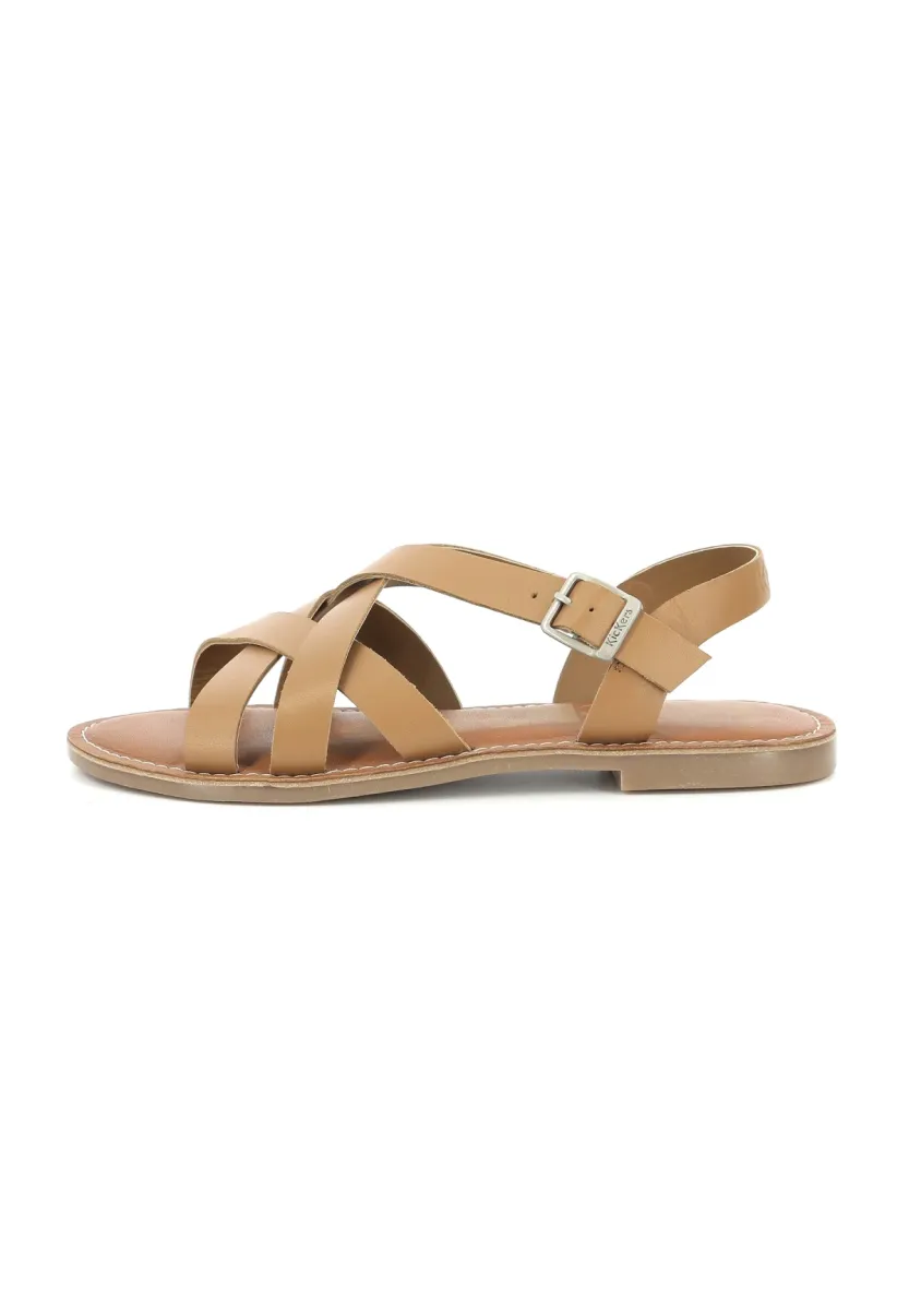 Riemensandalette - camel