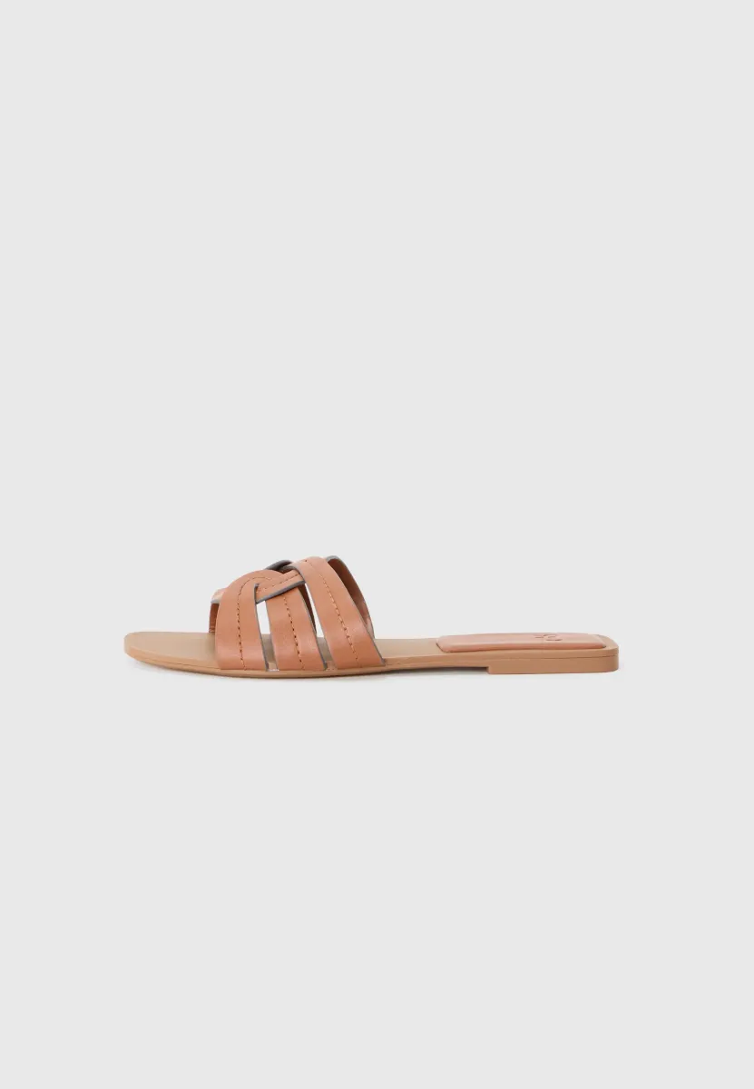 Riemensandalette - camel