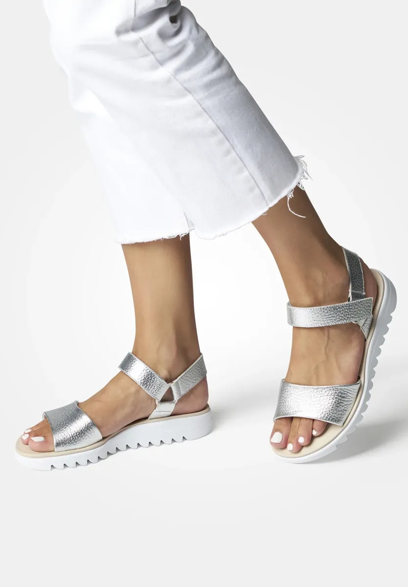Riemensandalette - cervo met silver