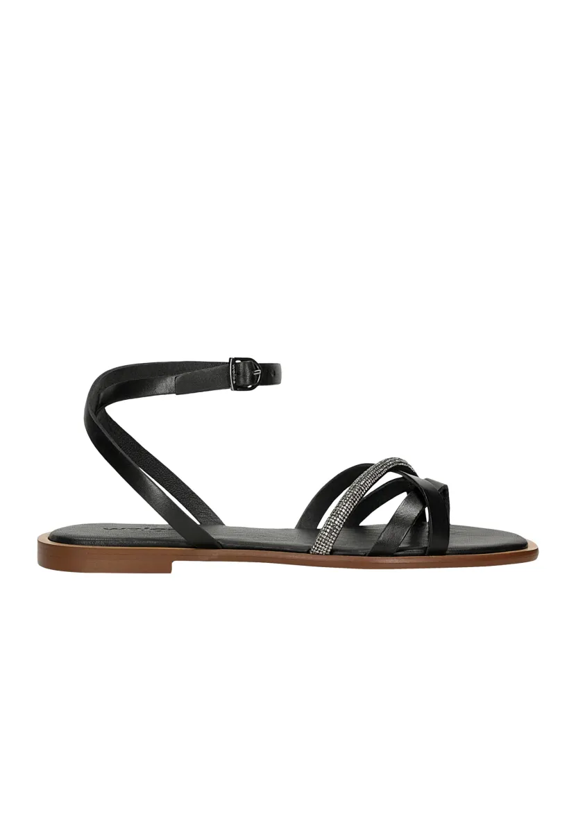 Riemensandalette - czarny
