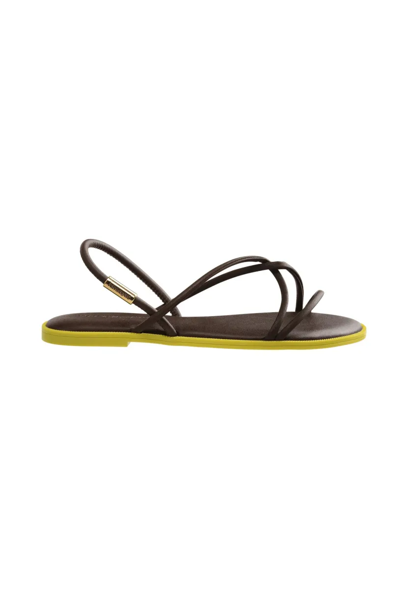 Riemensandalette - dark brown