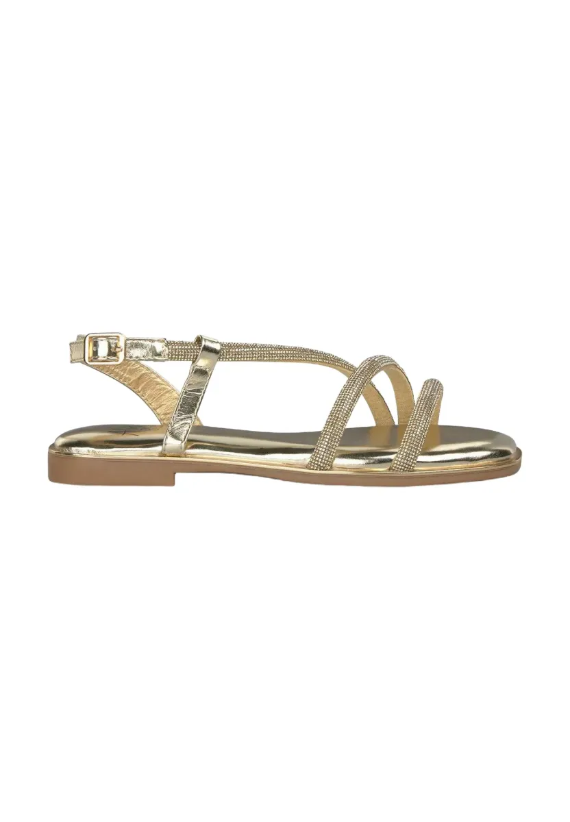Riemensandalette - dorado