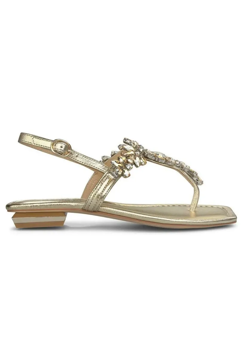 Riemensandalette - dorado