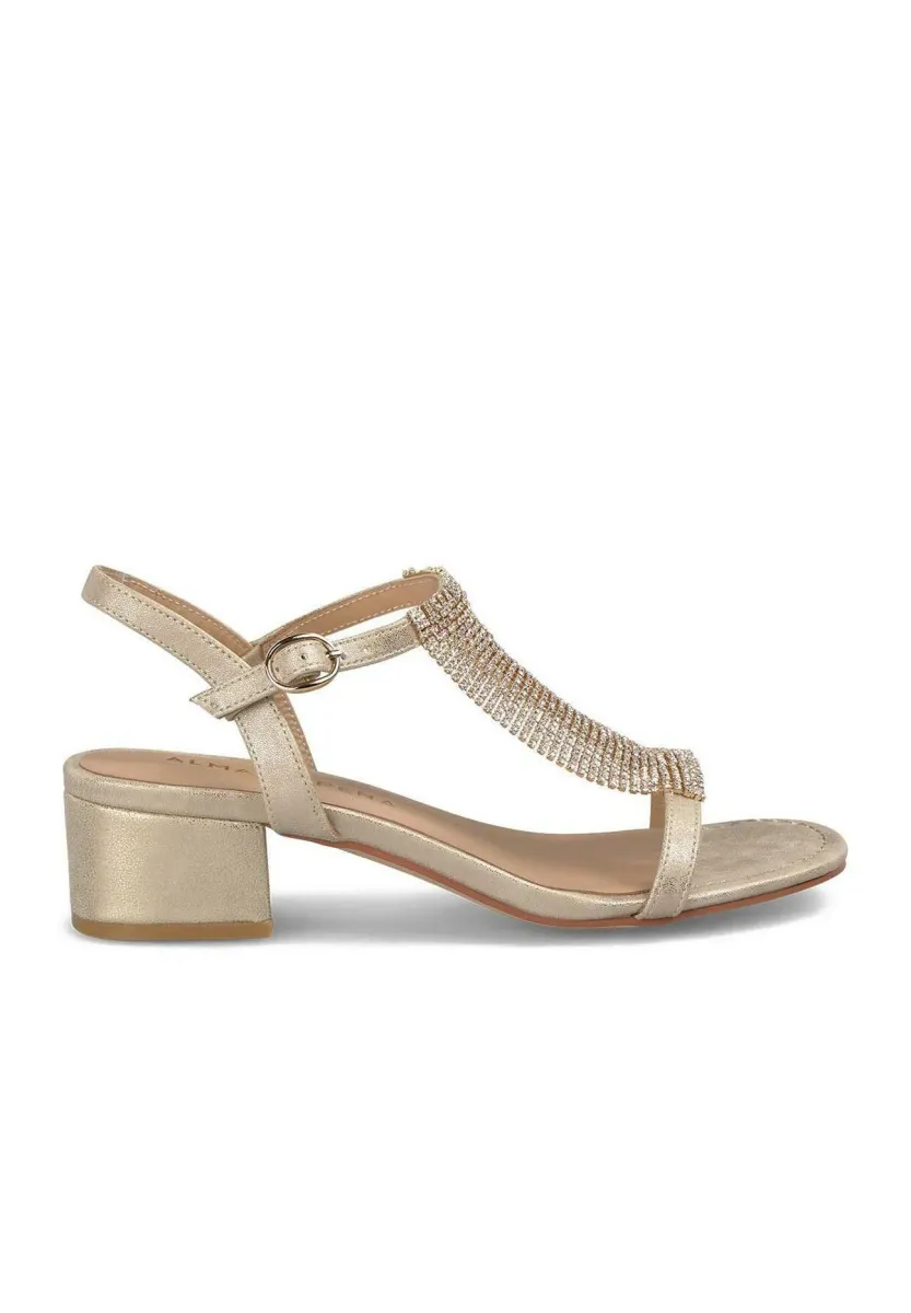Riemensandalette - dorado