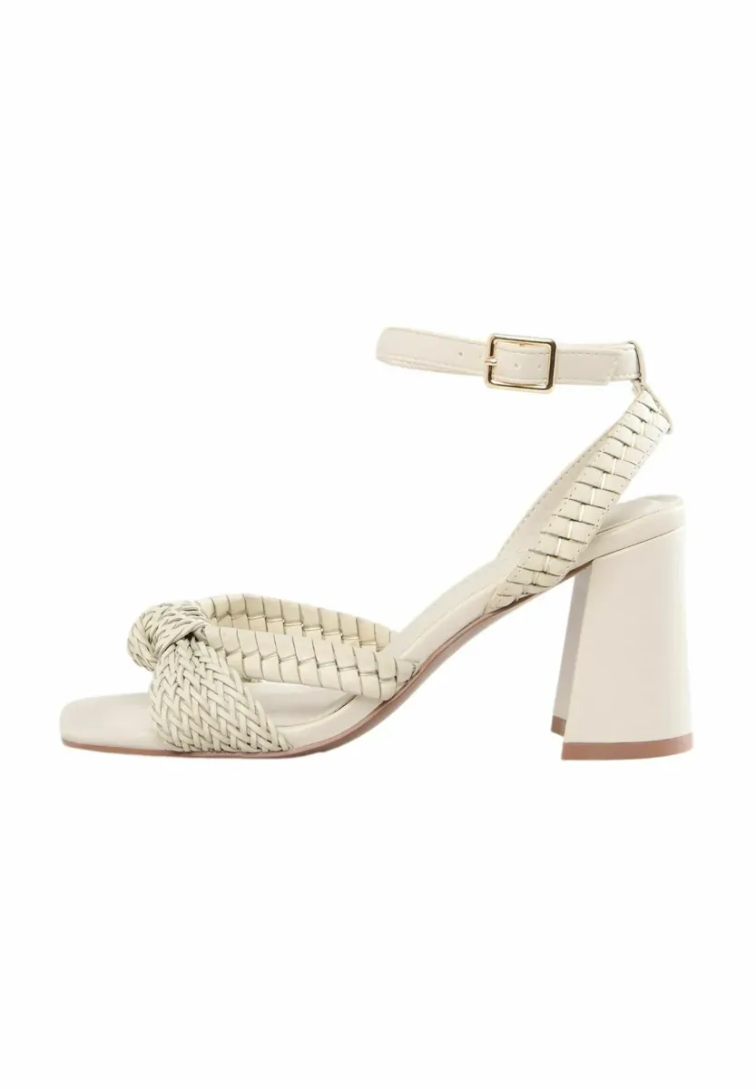 Riemensandalette - ecru
