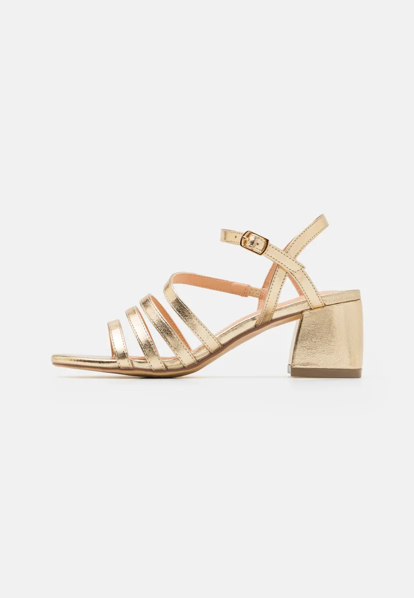 Riemensandalette - gold