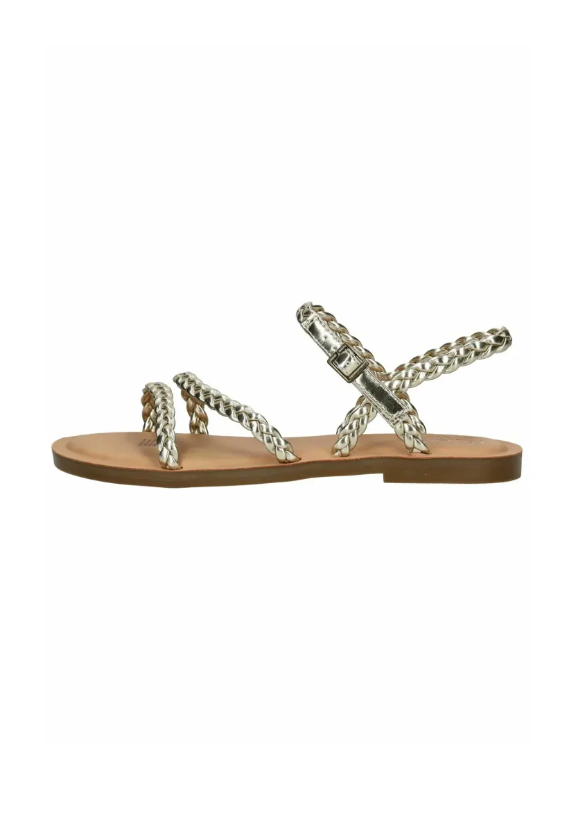 Riemensandalette - gold