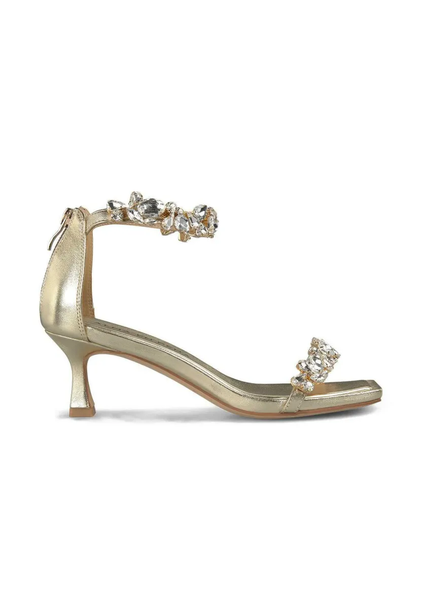 Riemensandalette - gold