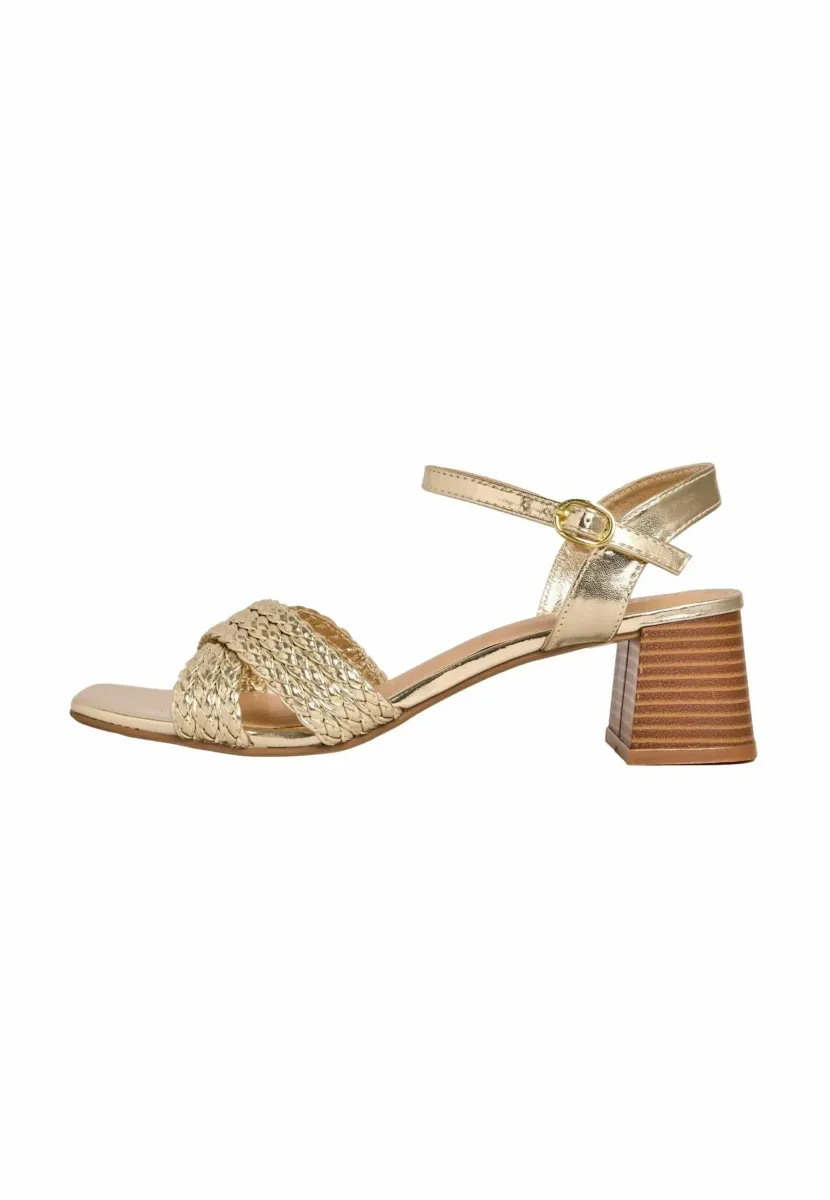 Riemensandalette - gold