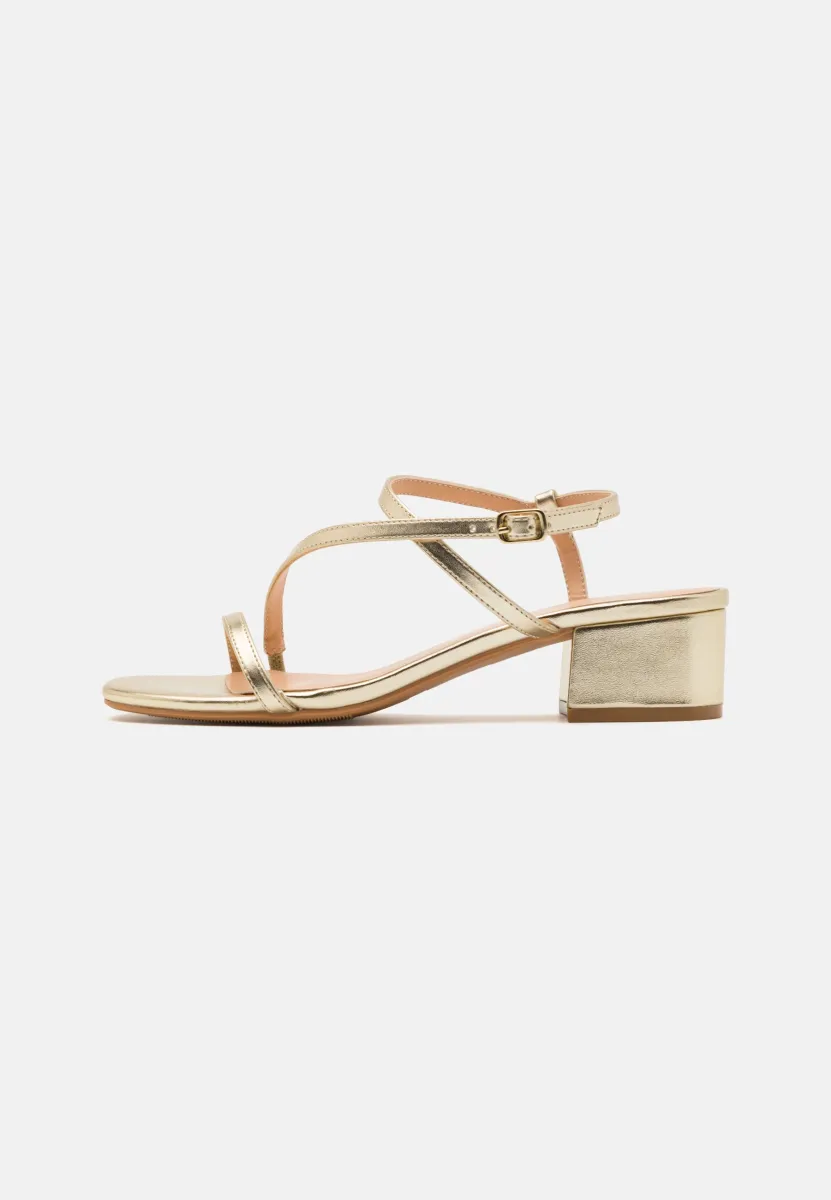 Riemensandalette - gold