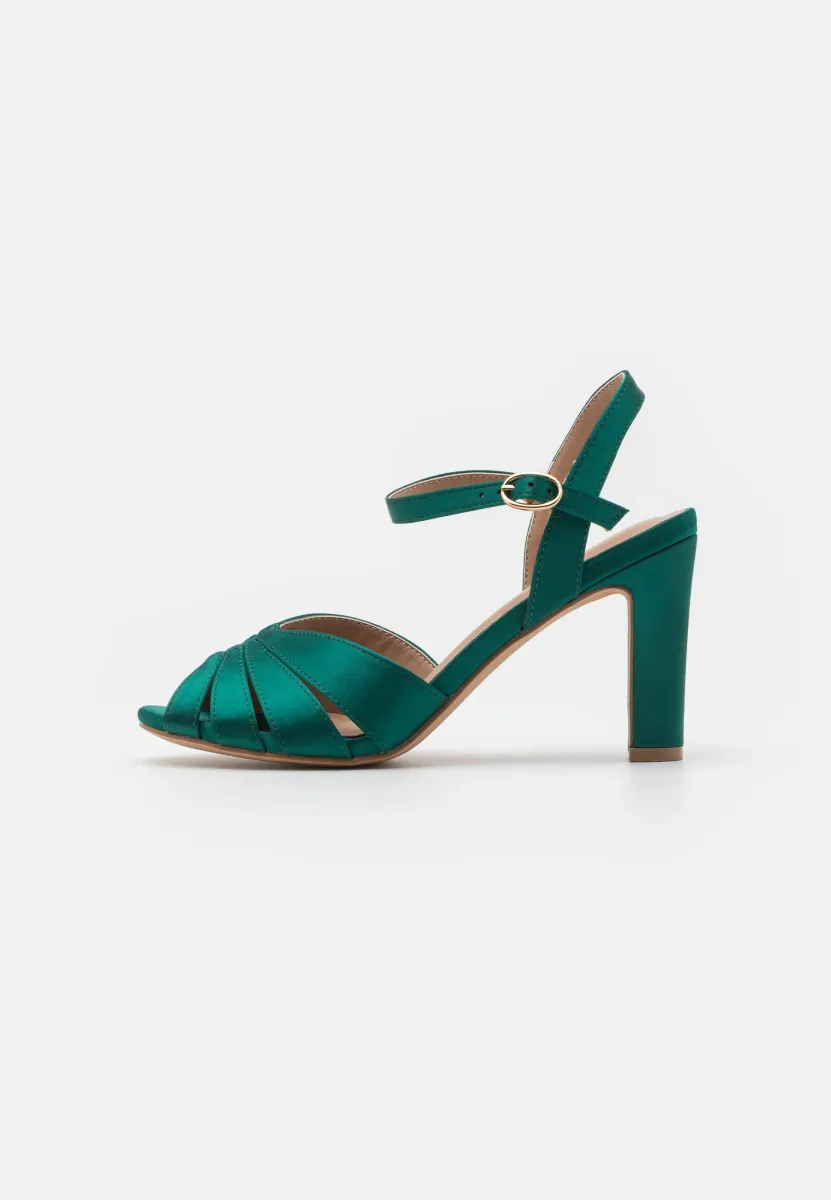 Riemensandalette - green