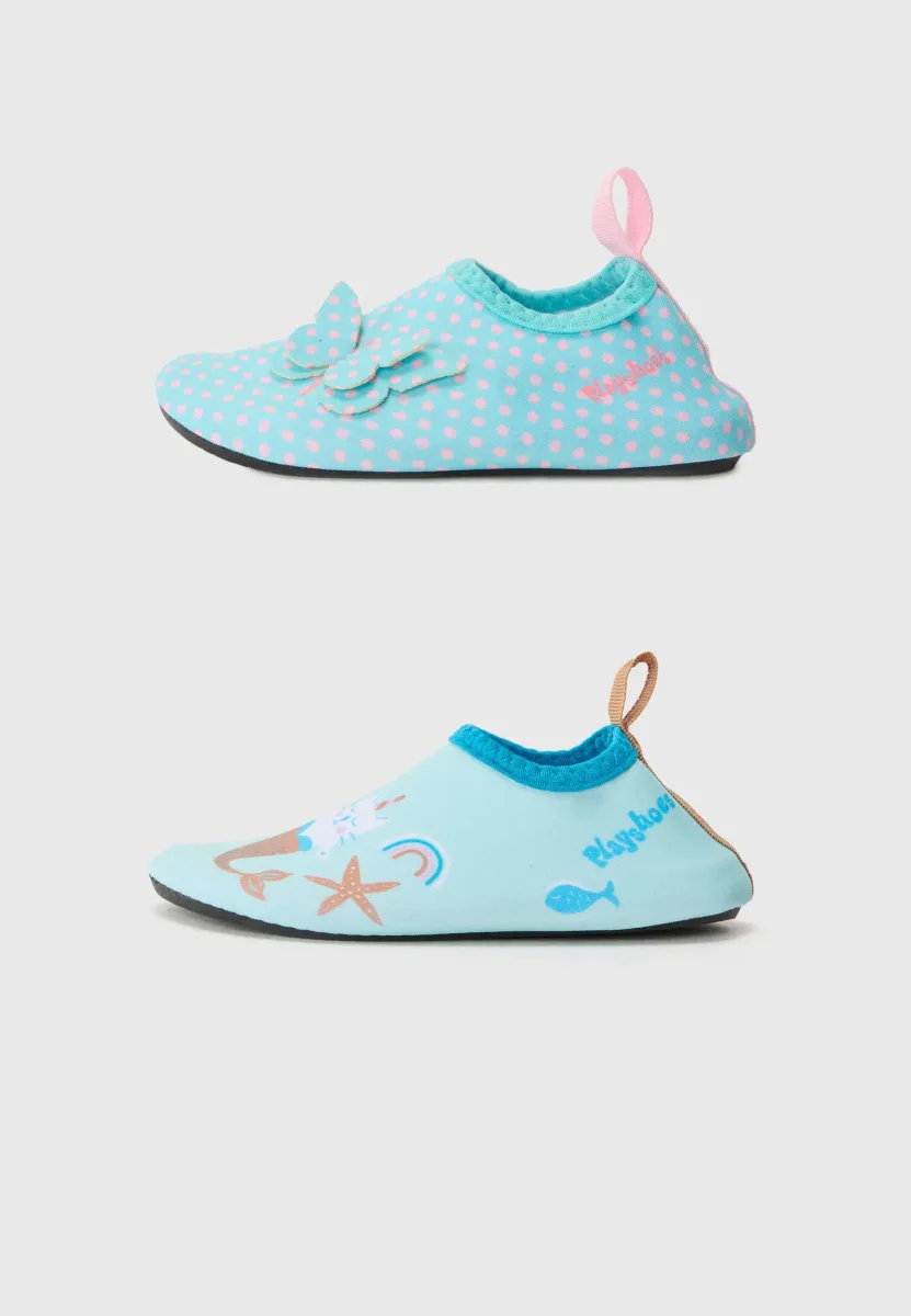 Riemensandalette - light green