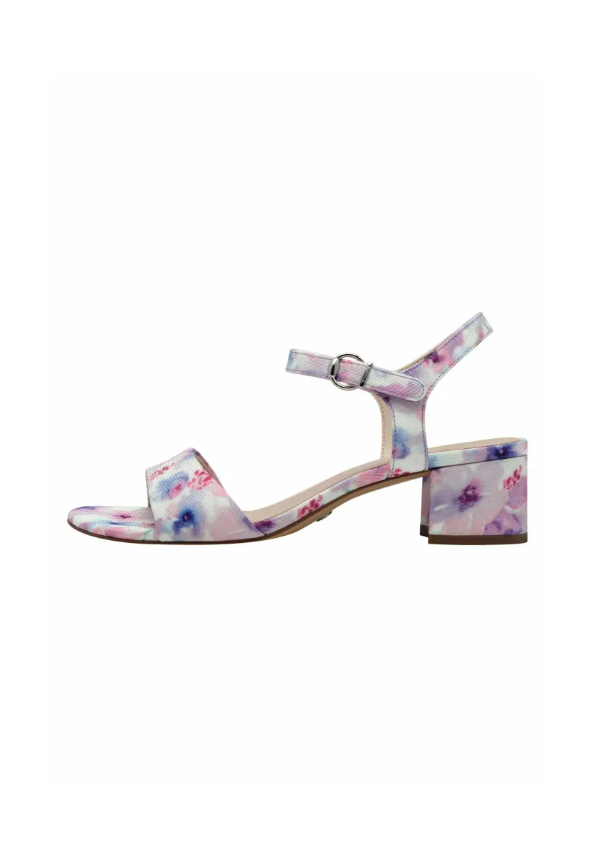 Riemensandalette - lilac comb