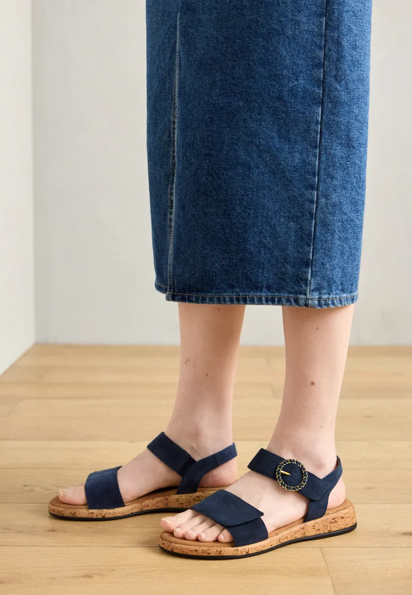 Riemensandalette - marine