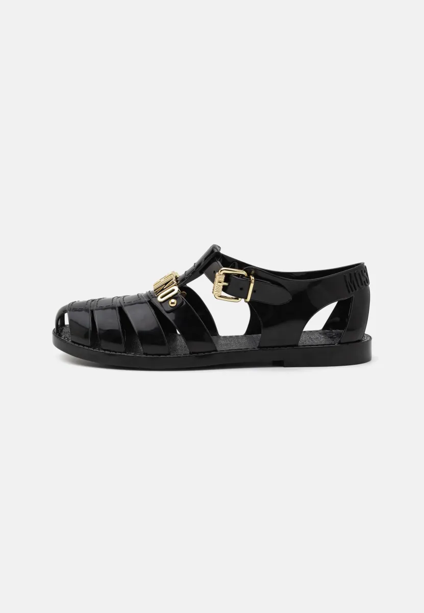Riemensandalette - nero