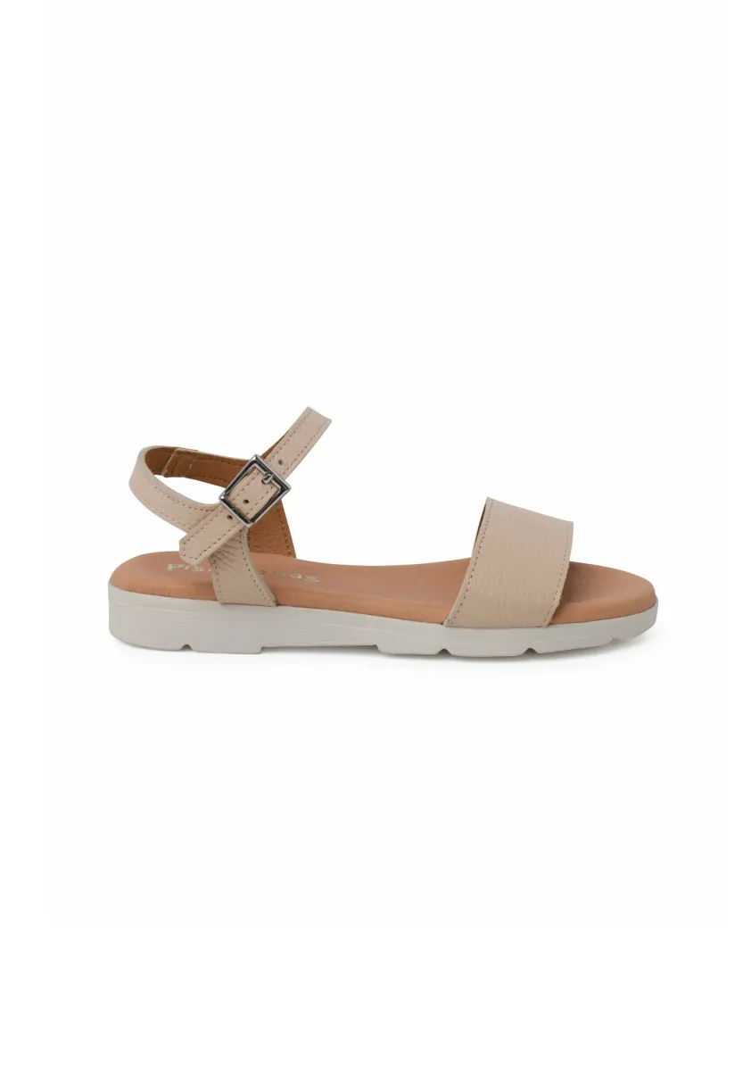 Riemensandalette - nude
