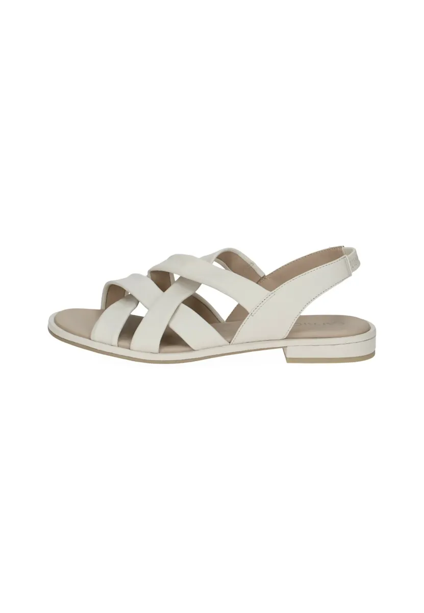 Riemensandalette - offwhite nappa