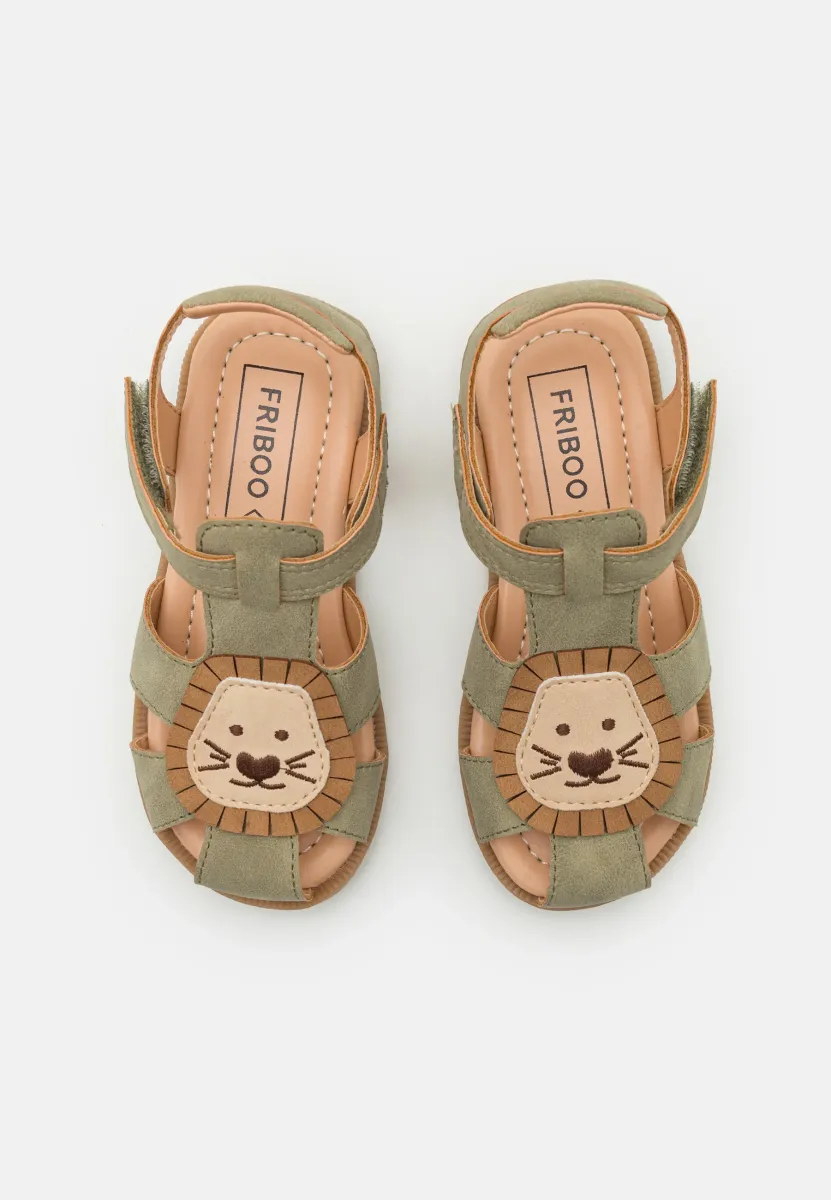 Riemensandalette - olive