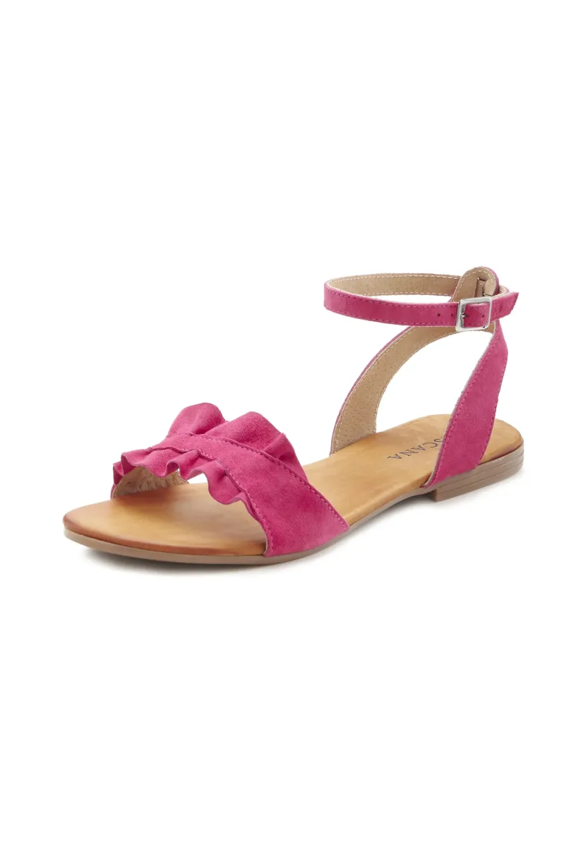 Riemensandalette - pink
