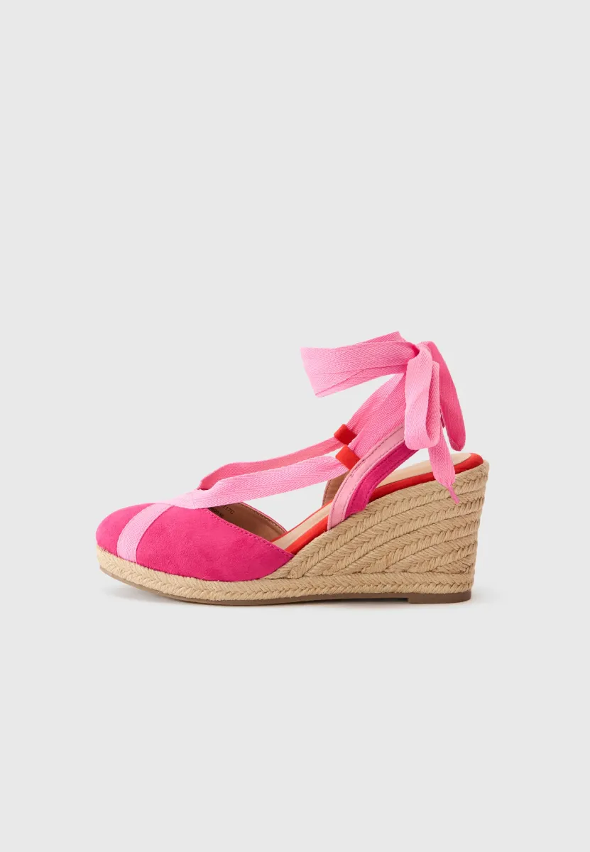 Riemensandalette - pink