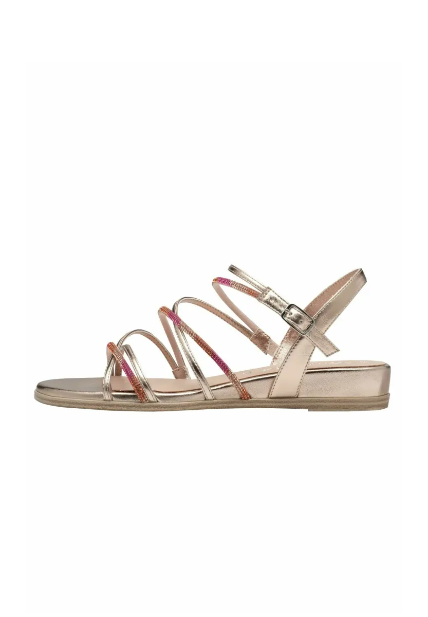 Riemensandalette - rose comb