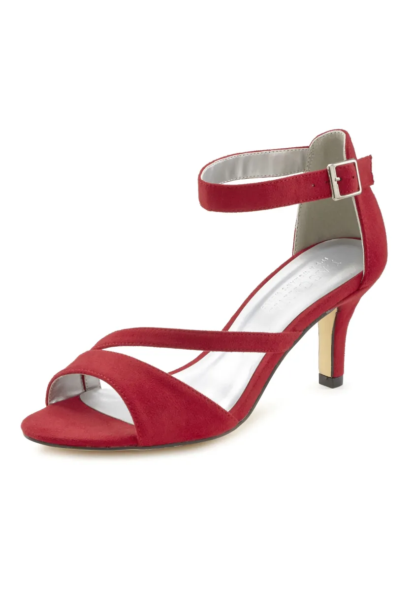 Riemensandalette - rot