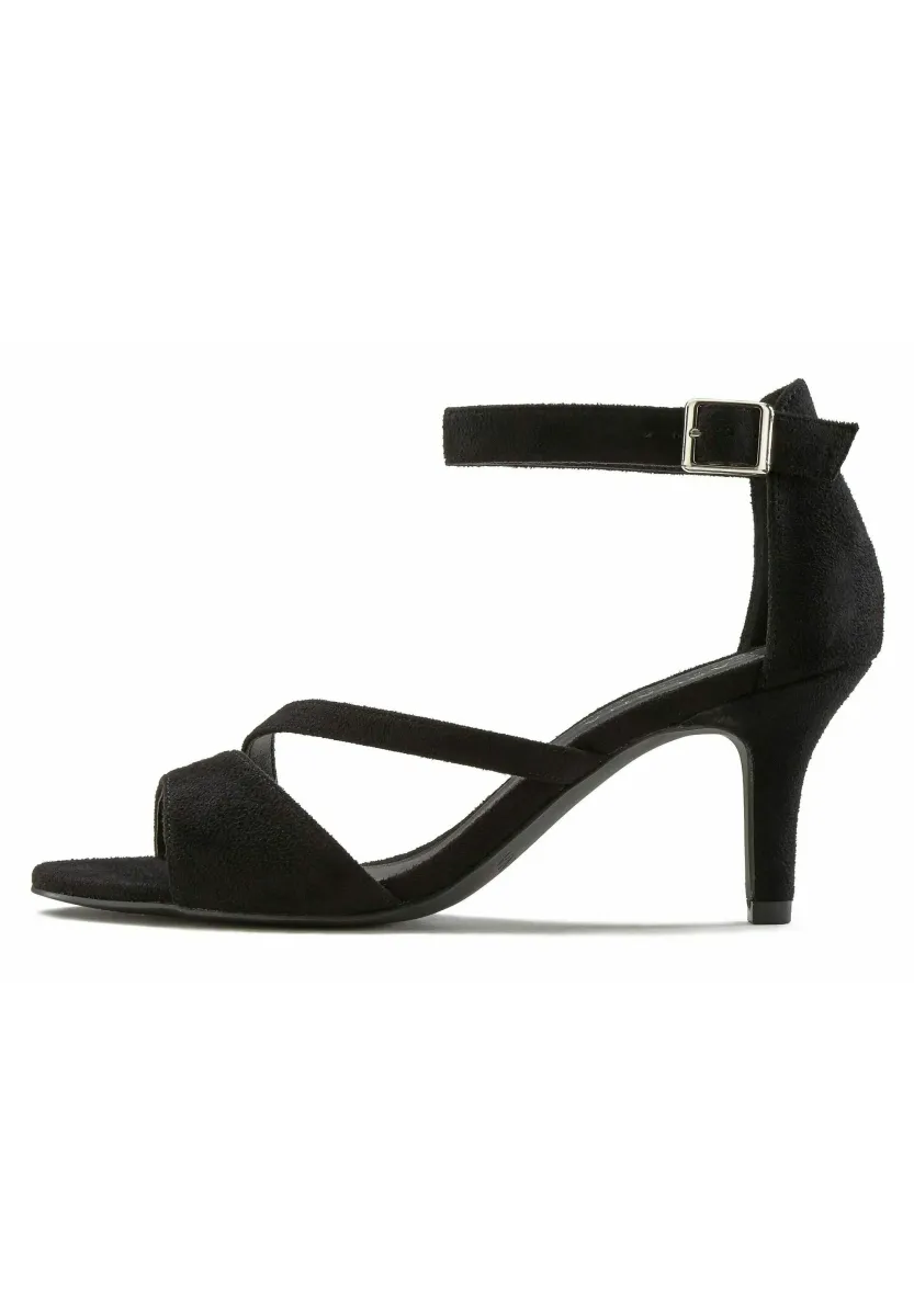 Riemensandalette - schwarz