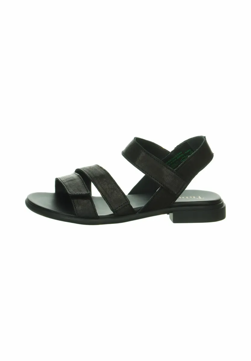 Riemensandalette - schwarz