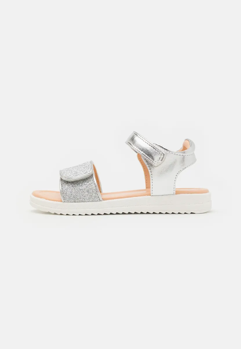 Riemensandalette - silver