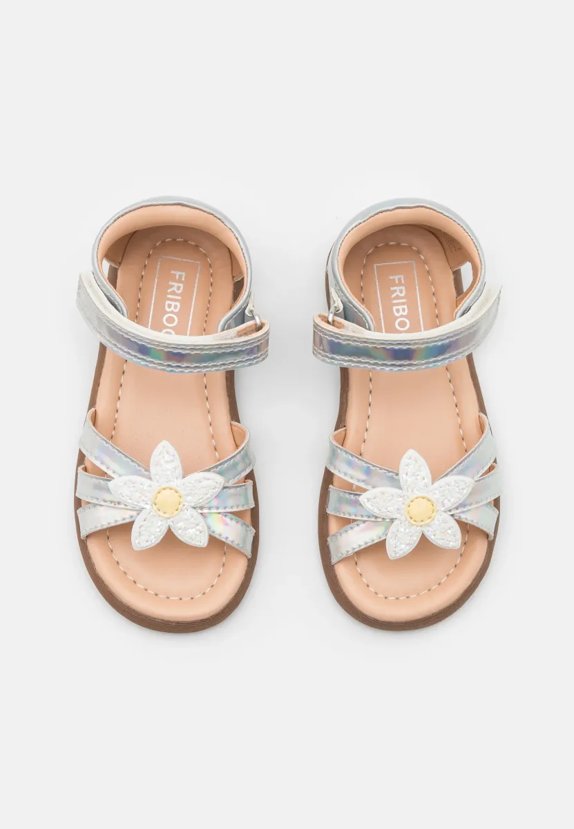 Riemensandalette - silver