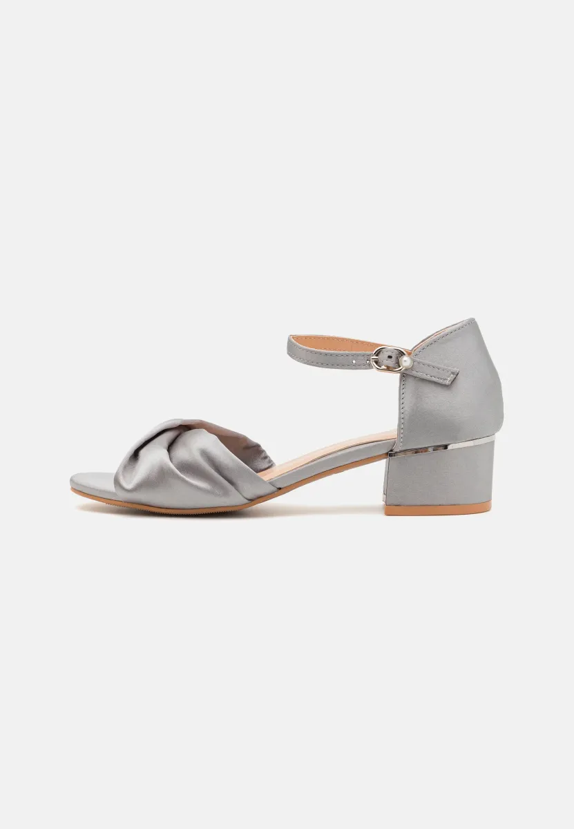 Riemensandalette - silver