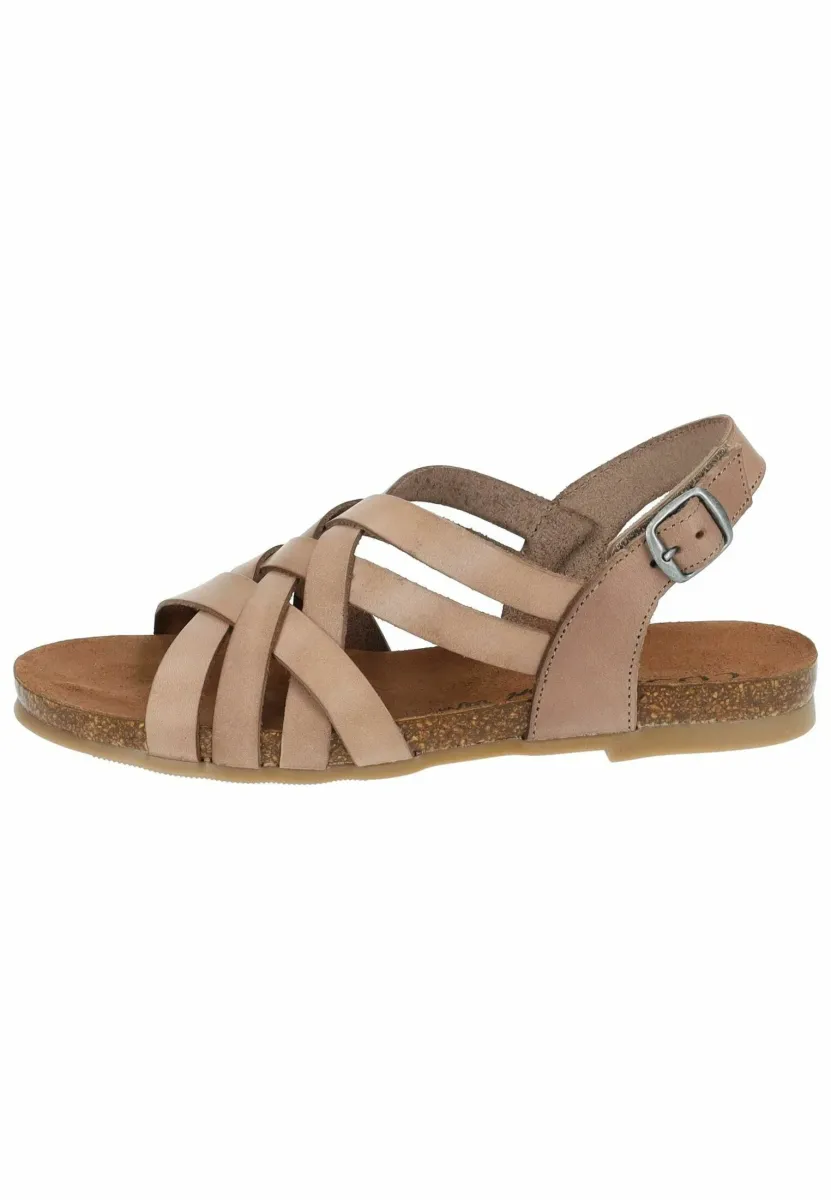 Riemensandalette - taupe