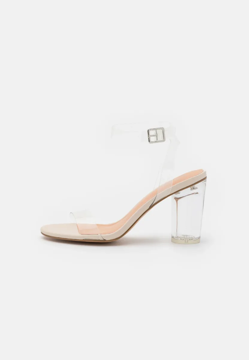 Riemensandalette - transparent