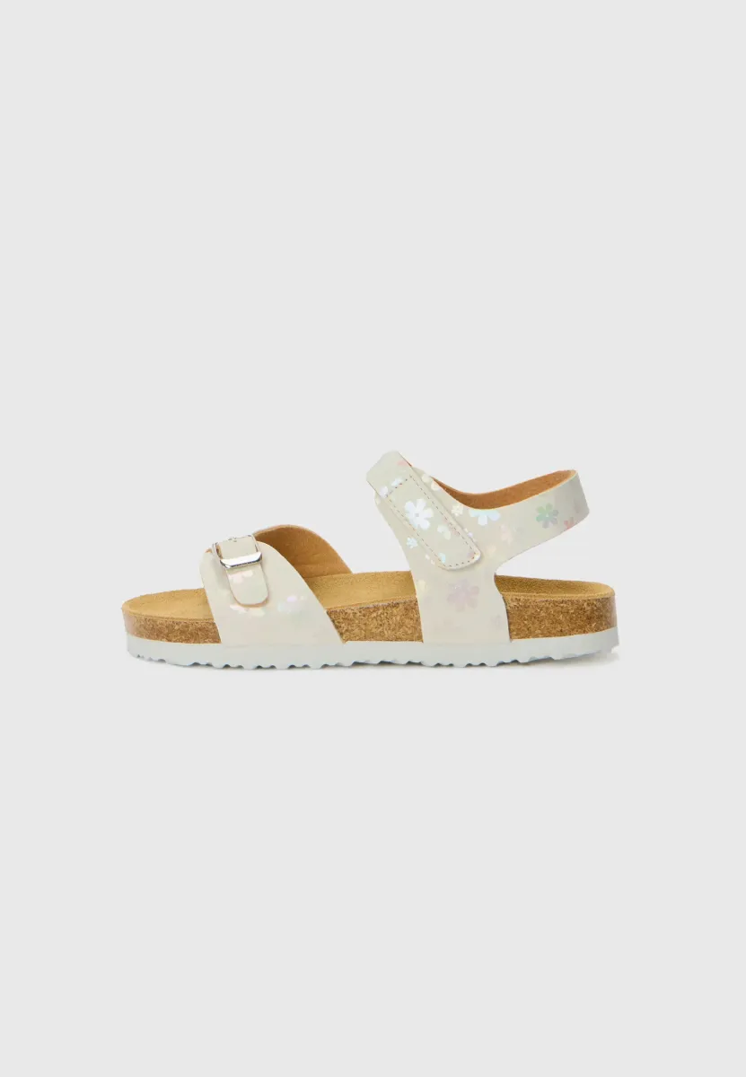 Riemensandalette - white