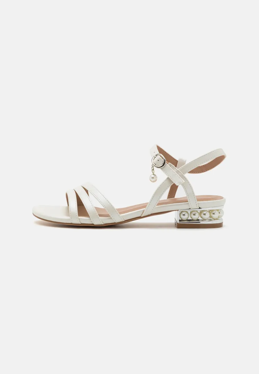Riemensandalette - white