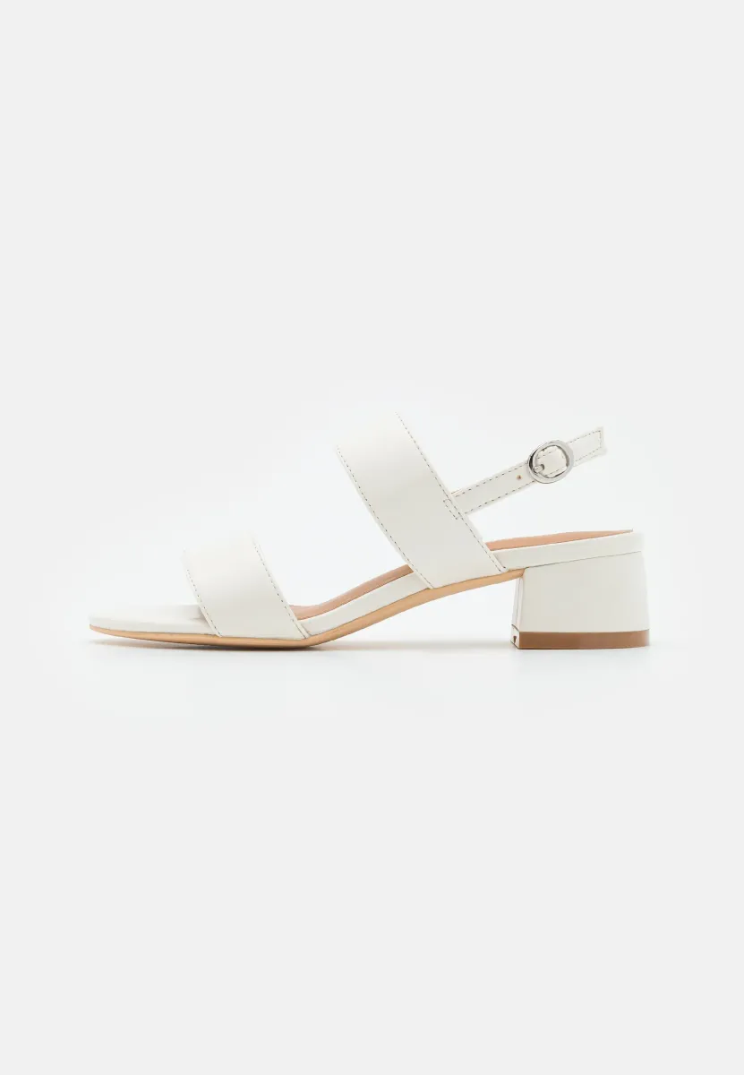 Riemensandalette - white
