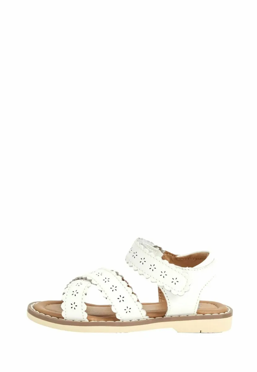 Riemensandalette - white